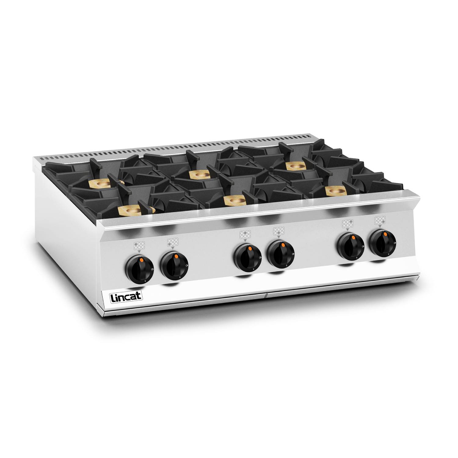 Lincat OG8004 Gas 6 Burner Boiling Top