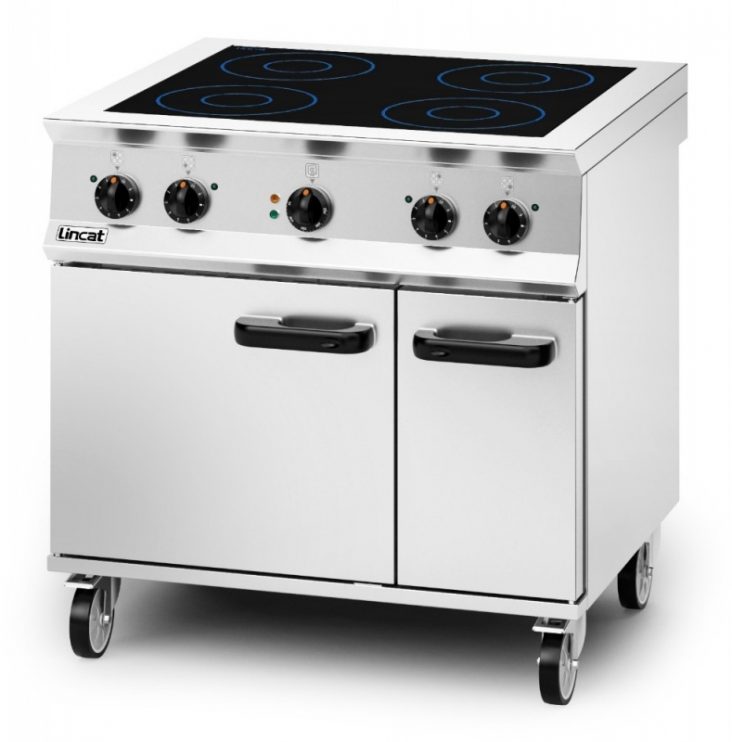 Lincat OE8017 Four Zone Induction Oven Range