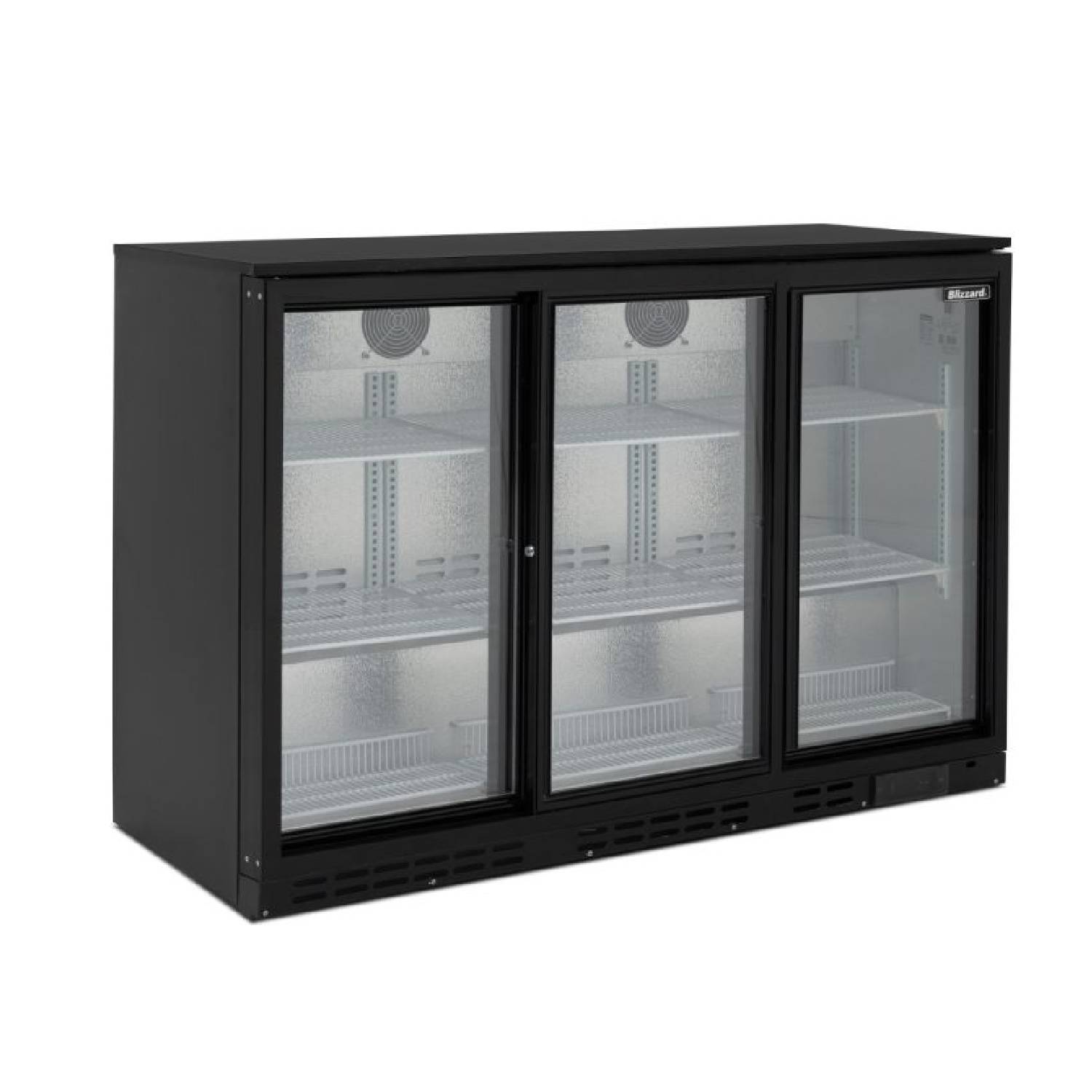 BLIZZARD BAR3SL Triple Sliding Door Bar Bottle Cooler 310L BLIZZARD BAR3SL Triple Sliding Door Bar Bottle Cooler 310L