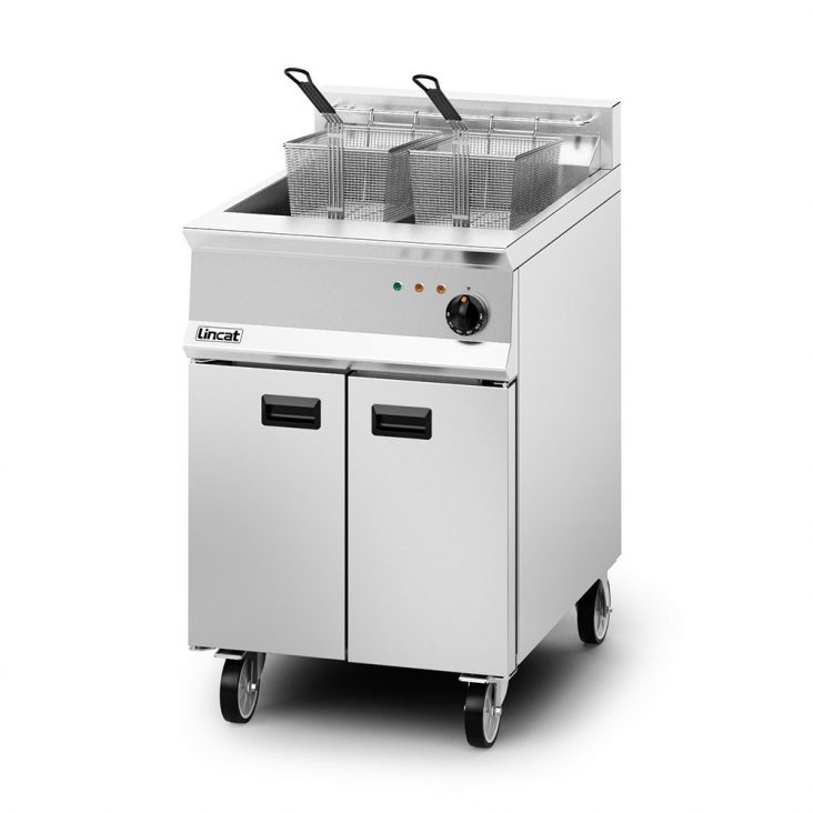 LINCAT OE8108/OP Opus 800 Single Tank Electric Fryer with Pump, 2 Baskets