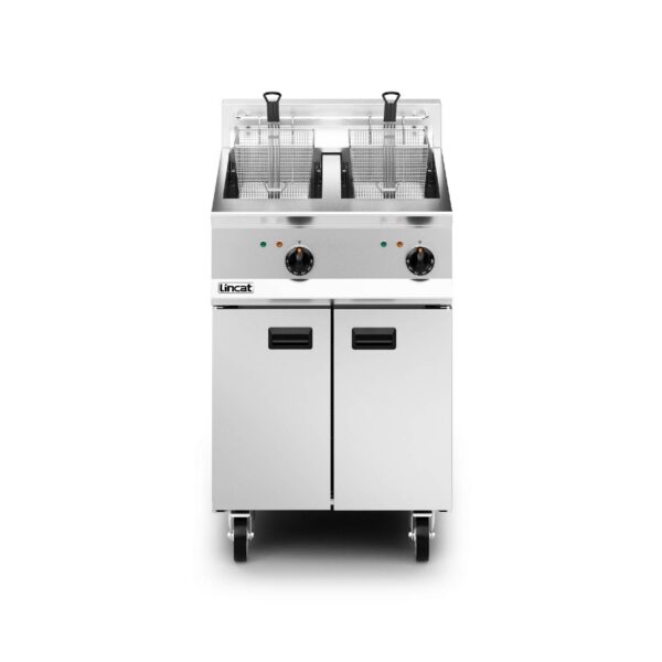 LINCAT OE8113/OP2 Opus 800 Twin Tank Electric Fryer with Twin Pumps LINCAT OE8113/OP2 Opus 800 Twin Tank Electric Fryer with Twin Pumps
