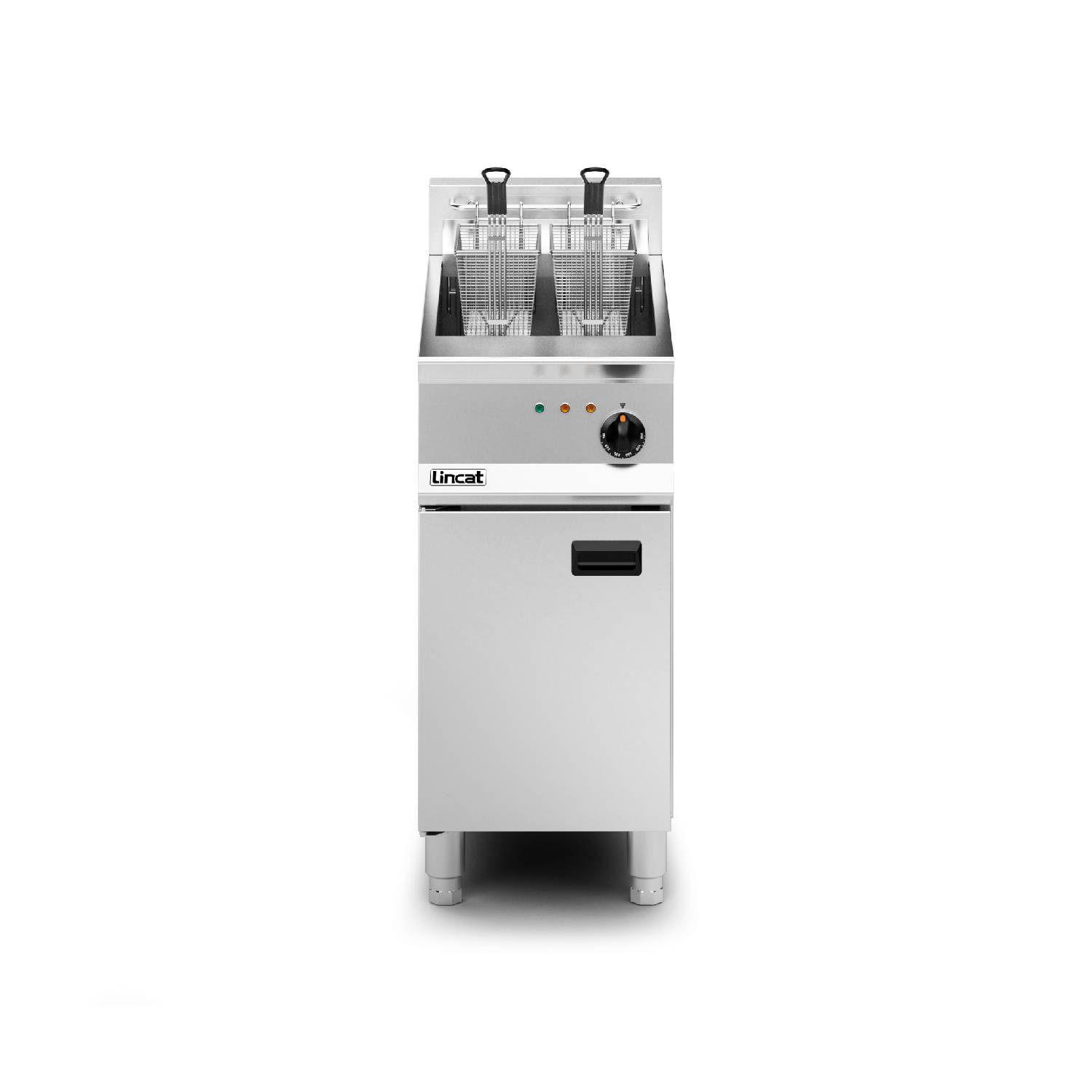 LINCAT OE8114 Opus 800 Single Tank Electric Fryer, 400mm wide, 2 Baskets
