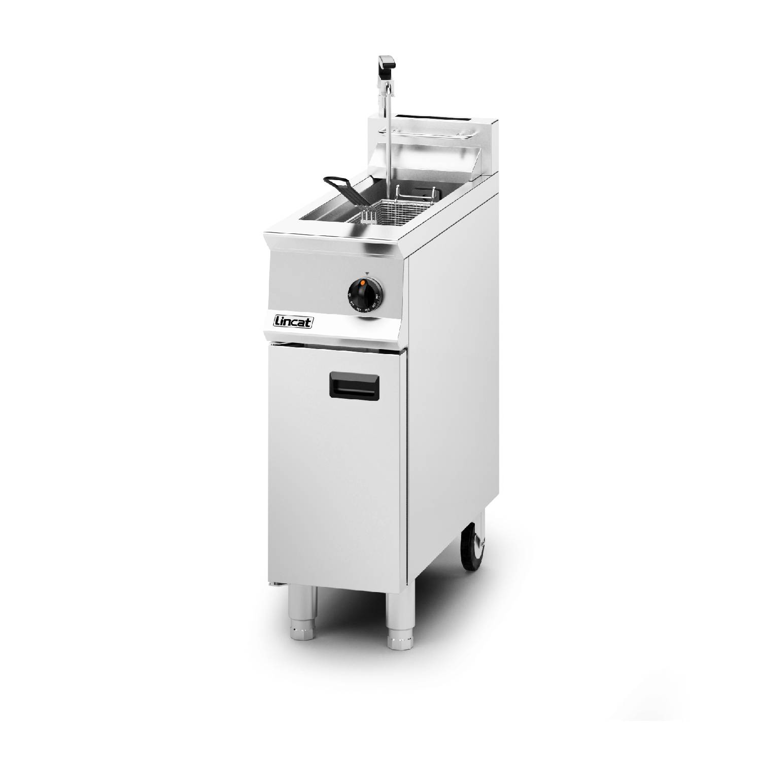 Lincat OG8110/OP Opus Single Tank Gas Fryer with Pump – 300mm wide – 14L Oil Capacity Lincat OG8110/OP Opus Single Tank Gas Fryer with Pump – 300mm wide – 14L Oil Capacity