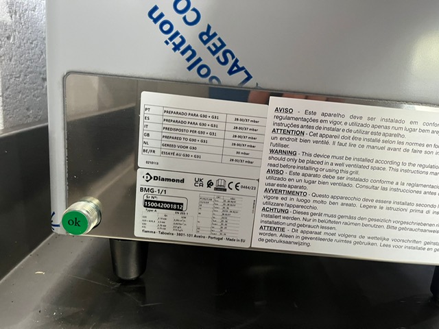 DIAMOND Table Top Propane Bain Marie GN 1/1 – 150mm DIAMOND Table Top Propane Bain Marie GN 1/1 - 150mm - Image 4