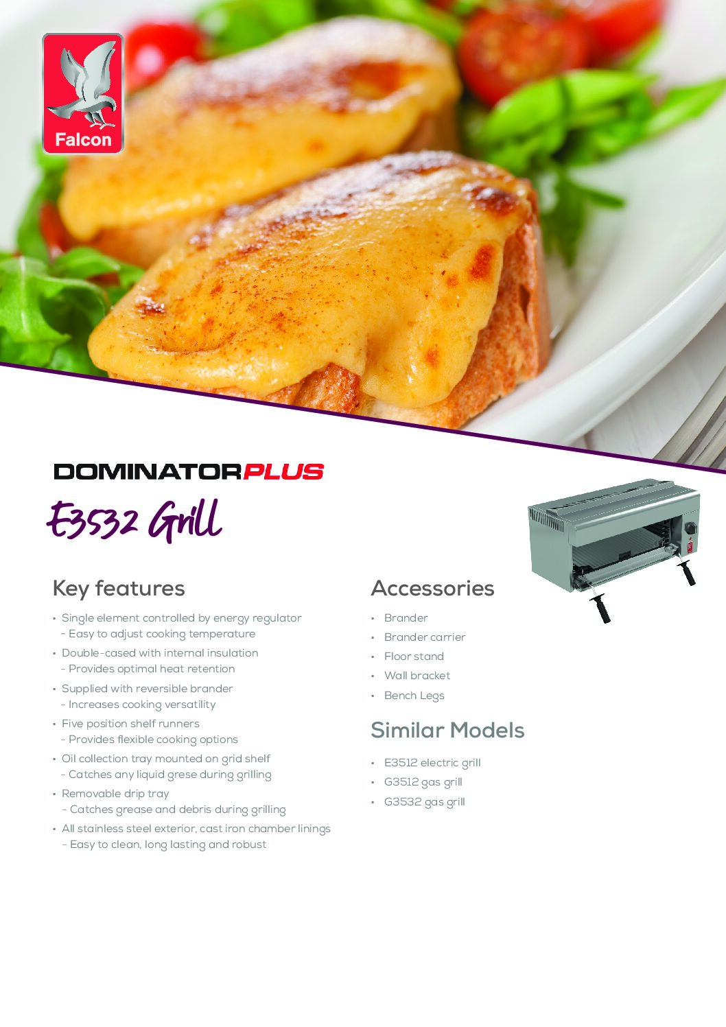 Falcon E3532 Dominator Plus Salamander Electric Grill Falcon E3532 Dominator Plus Salamander Electric Grill - Image 3