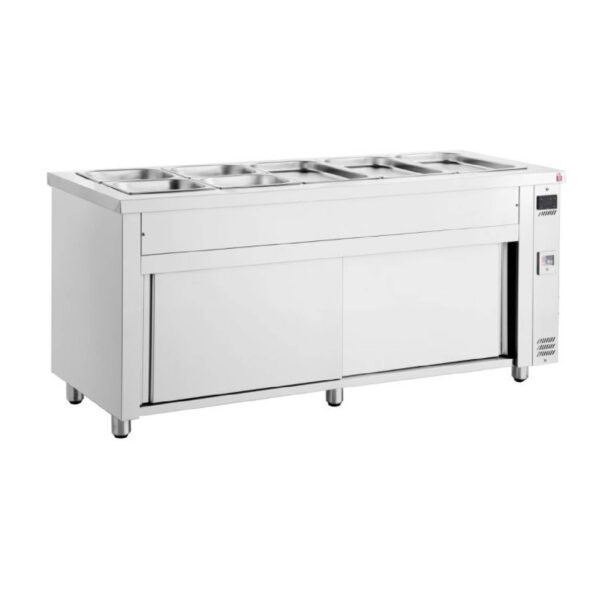INOMAK MDV718 Gastronorm Bain Marie with Ambient Base