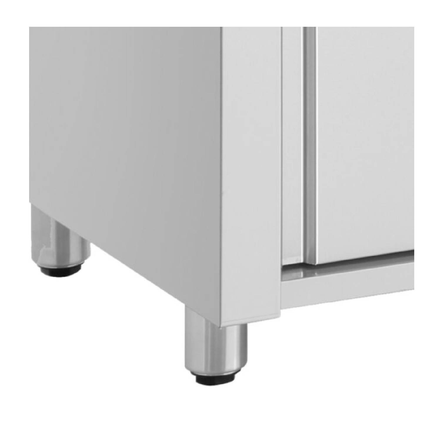 INOMAK MJV711 Gastronorm Bain Marie with Sneeze Guard & Heated Base Inomak MJV Feet