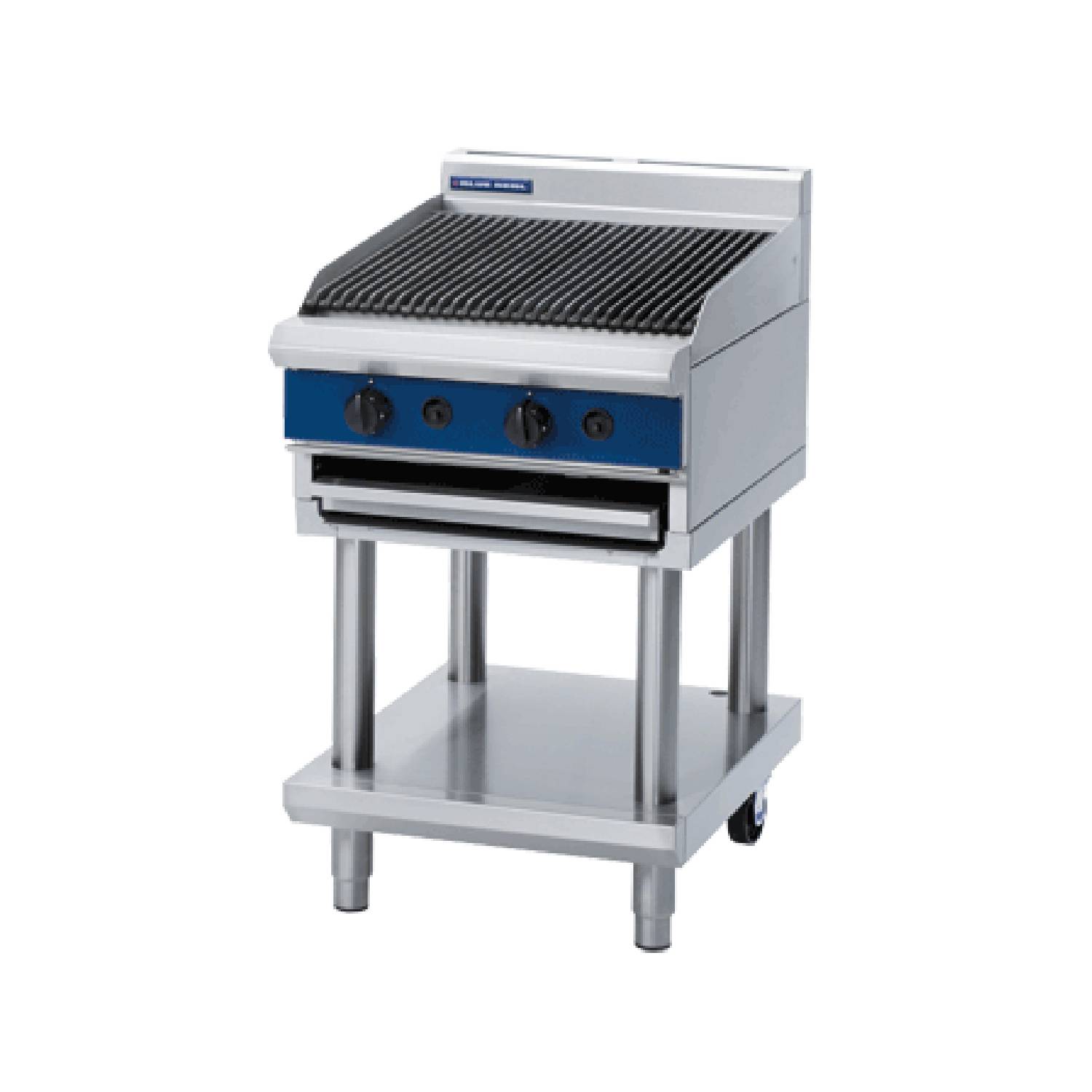 Blue Seal G594-LS 600mm Gas Chargrill with Leg Stand Blue Seal G594-LS 600mm Gas Chargrill with Leg Stand