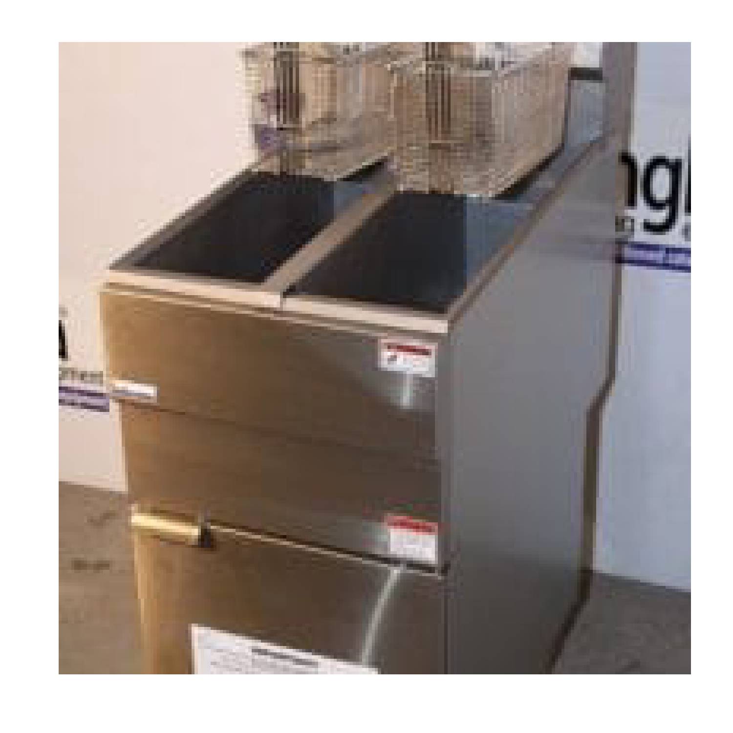 Infernus Natural Gas Twin Tank Fryer – 2 Baskets (2 x 9ltr tanks) Infernus Natural Gas Twin Tank Fryer - 2 Baskets (2 x 9ltr tanks)