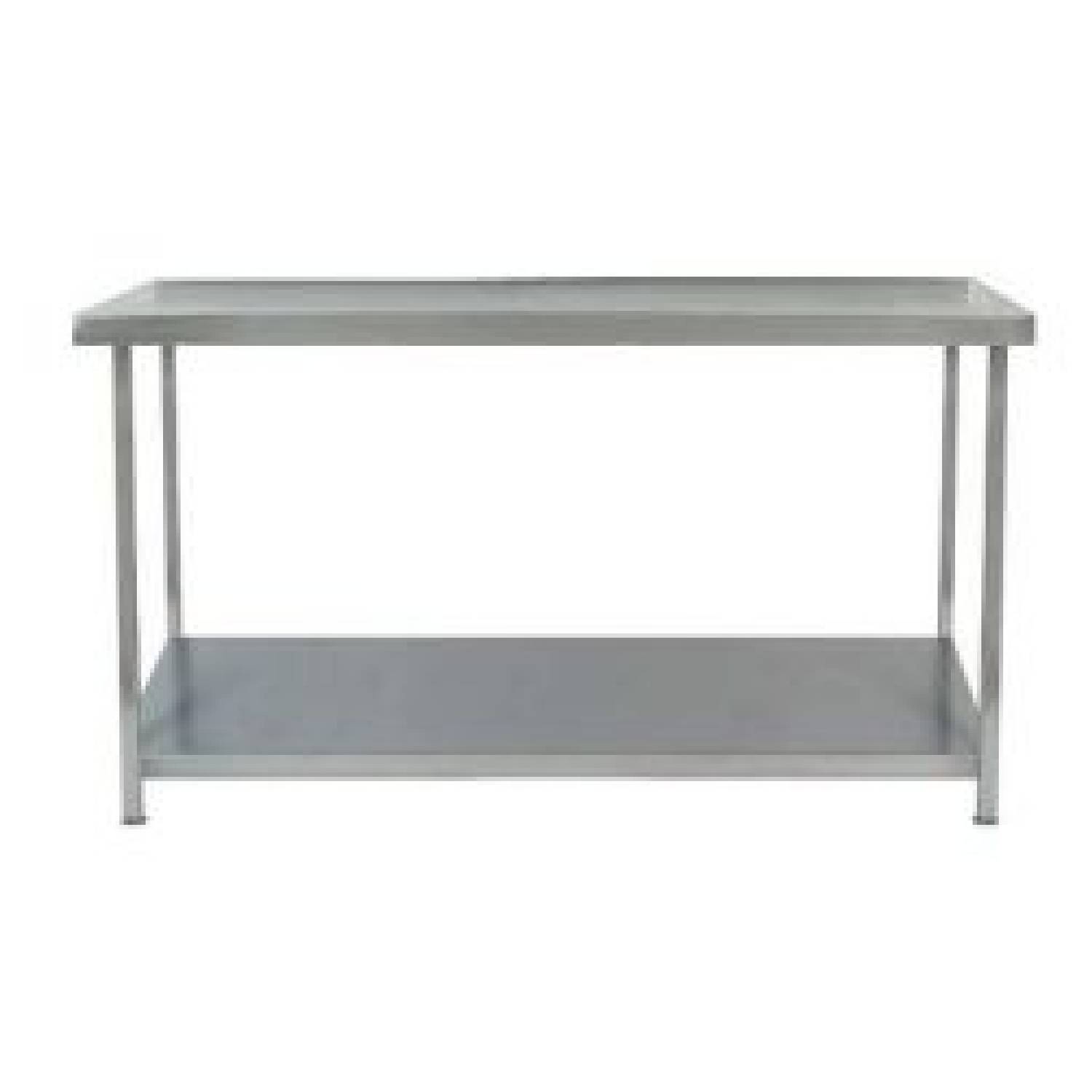Parry TAB06600 Stainless Steel Centre Table With One Undershelf – 600mm(w) Parry TAB06600 Stainless Steel Centre Table With One Undershelf – 600mm(w)