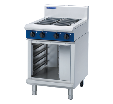Blue Seal E514D-CB 600mm Electric Cooktop with Cabinet Base