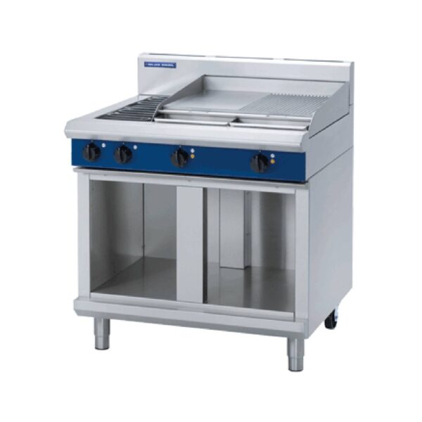 Blue Seal E516B-CB 900mm Electric Griddle Cooktop with Cabinet Base