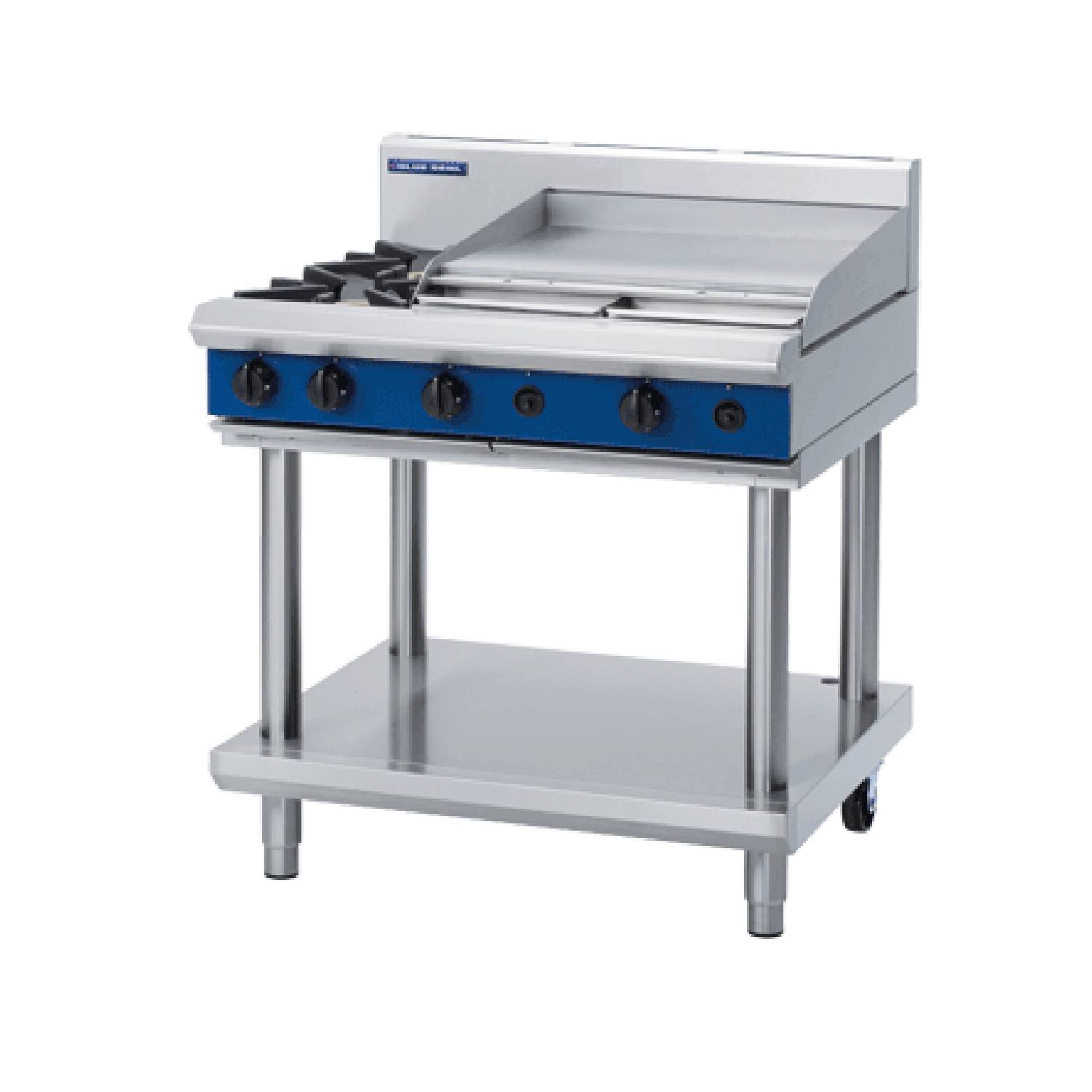 Blue Seal G516B-LS 900mm Gas Cooktop with Leg Stand