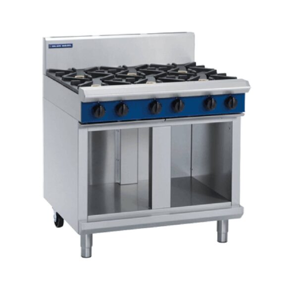 Blue Seal G516C-CB 900mm Gas Cooktop with Cabinet Base