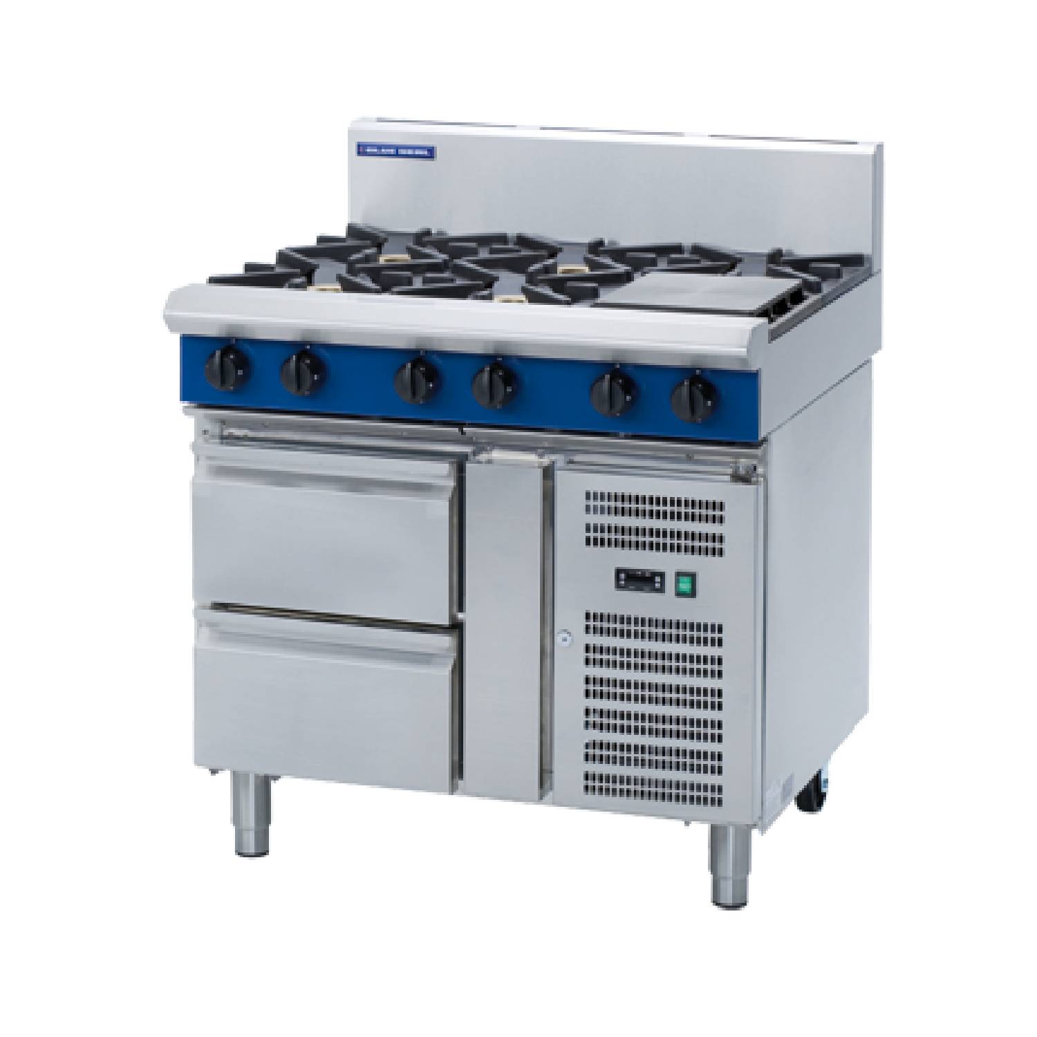 Blue Seal G516D-RB 900mm Gas Cooktop with Refrigerated Base