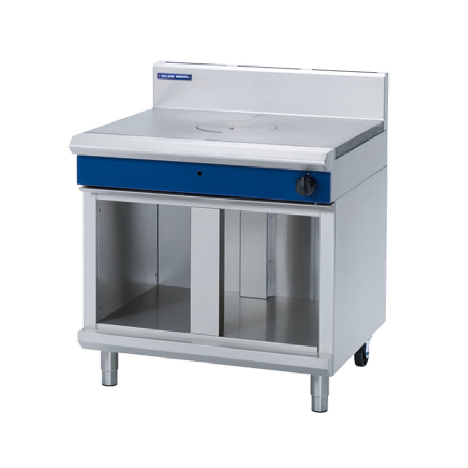 Blue Seal G57-CB 900mm Gas Target Top with Cabinet Base Blue Seal G57-CB 900mm Gas Target Top with Cabinet Base