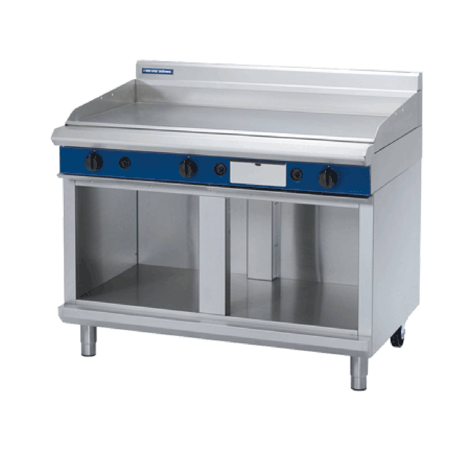 Blue Seal GP518-CB 1200mm Gas Griddle with Cabinet Base