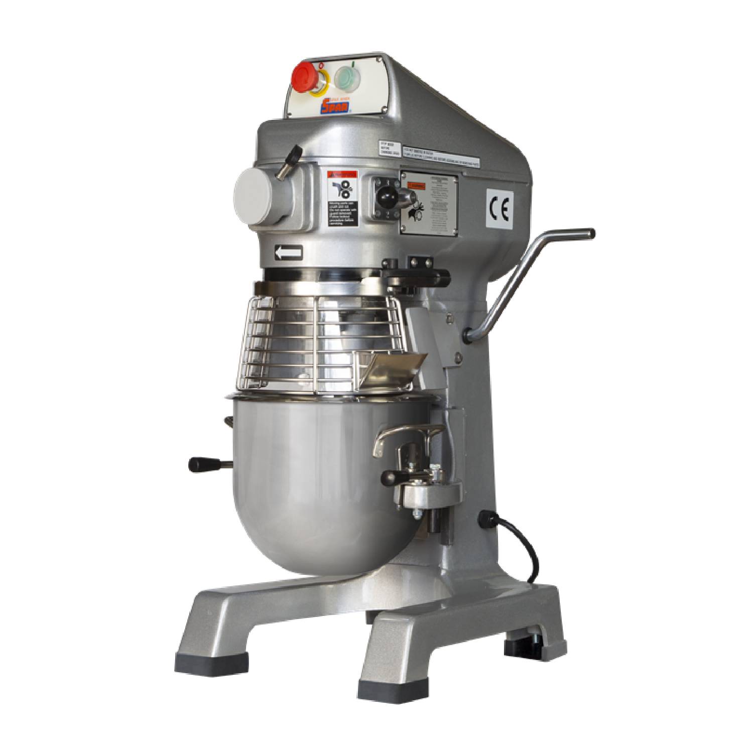 CHEFQUIP/SPAR 10L Planetary Mixer, Single Phase - SP100HA