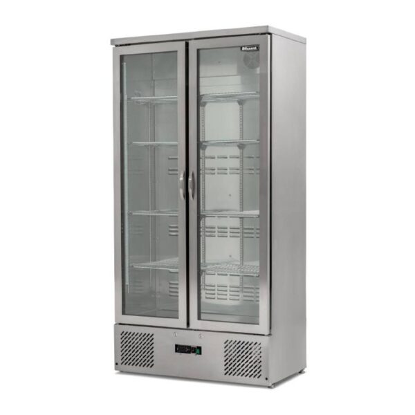 BLIZZARD BAR20SS Upright Stainless Steel Double Bottle Cooler 417L BLIZZARD BAR20SS Upright Stainless Steel Double Bottle Cooler 417L