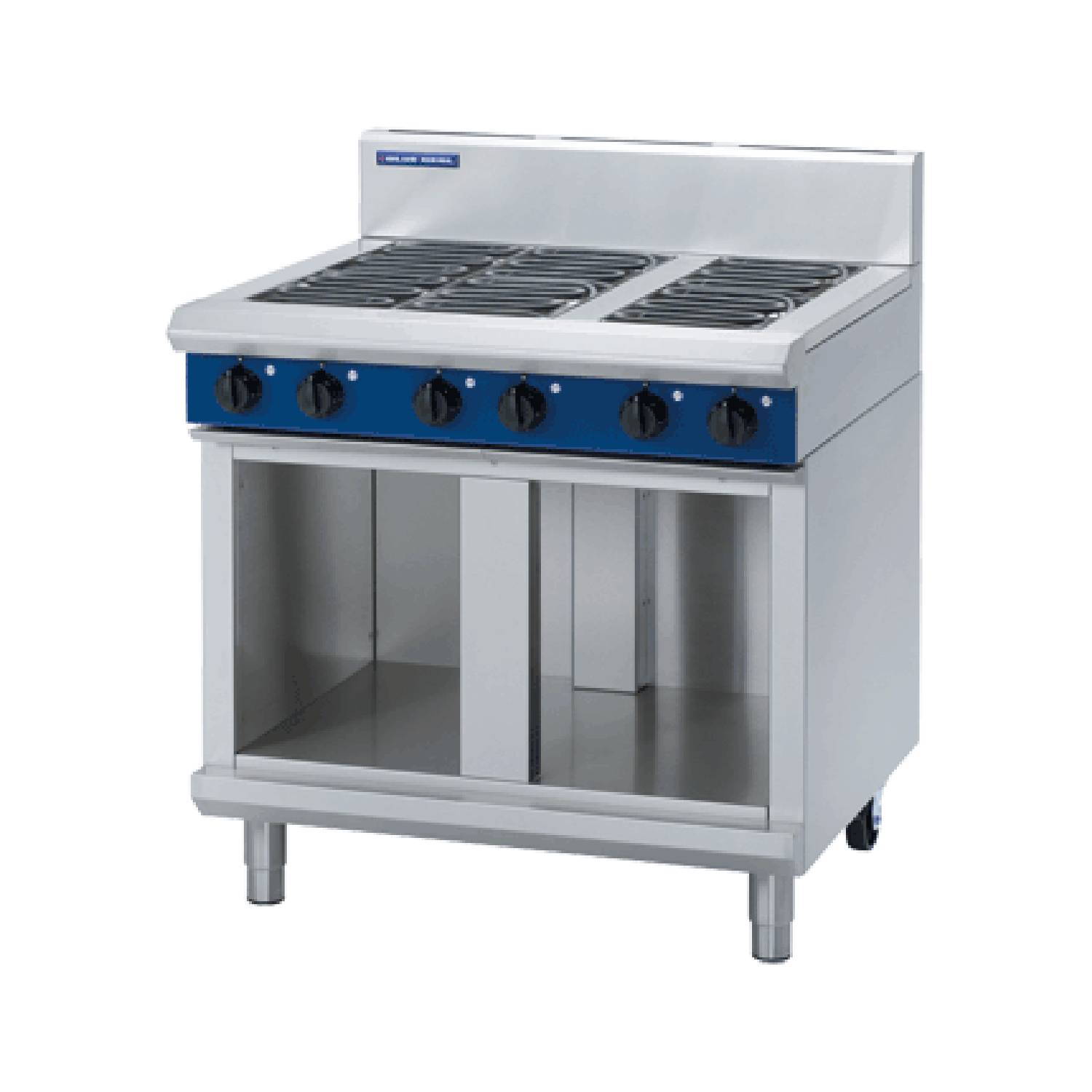 Blue Seal E516D-CB Electric 900mm Cooktop with Cabinet Base