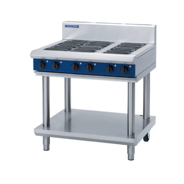 Blue Seal E516D-LS 900mm Electric Cooktop with Leg Stand