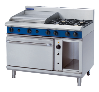 Blue Seal G58B 1200mm 4 Burner Gas Range with Convection Oven