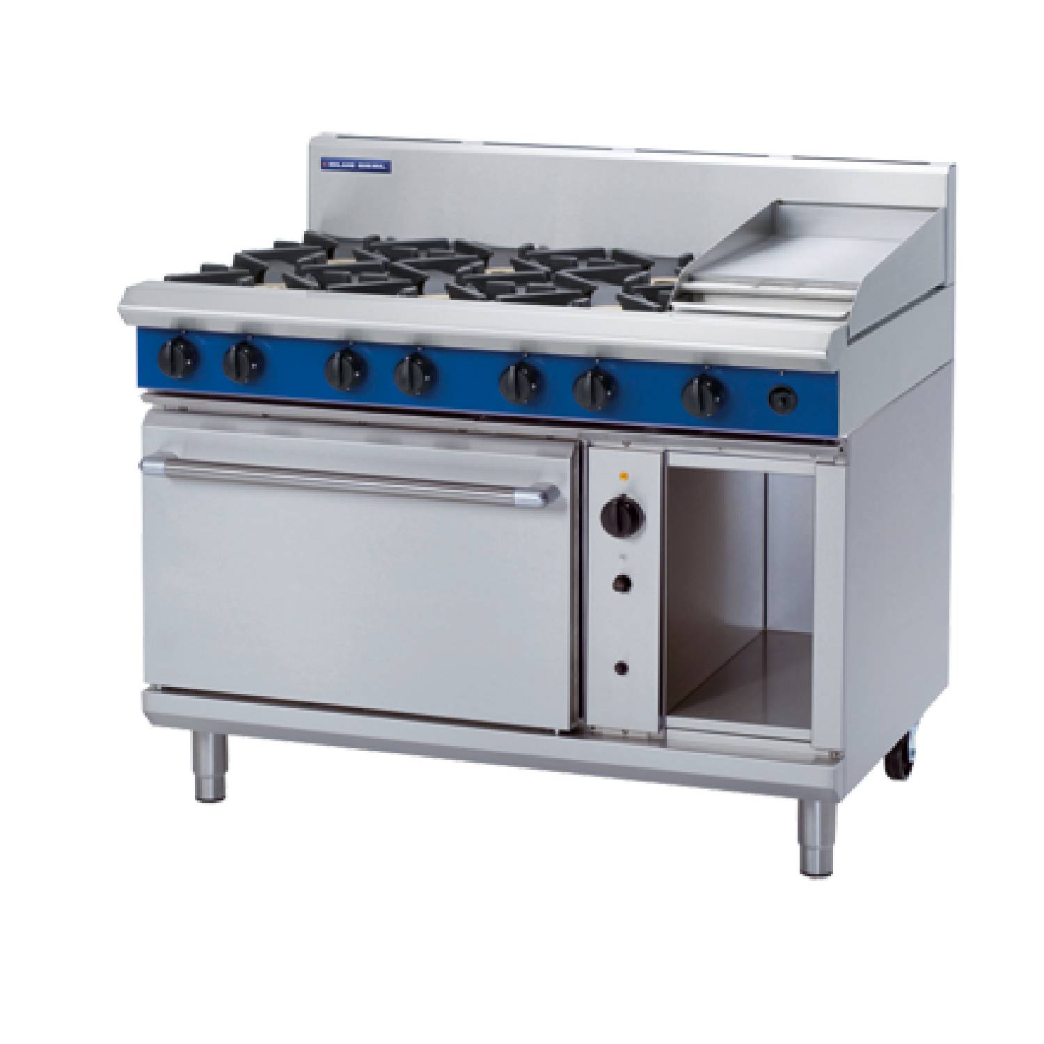 Blue Seal G58C 1200mm 6 Burner Gas Range with Convection Oven