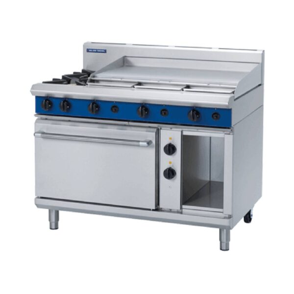 Blue Seal GE508A 1200mm Gas Range with Electric Static Oven