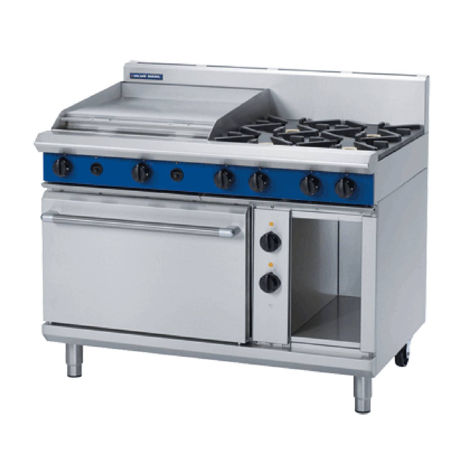 Blue Seal GE508B 1200mm Gas Range with Electric Static Oven