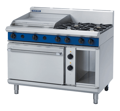 Blue Seal GE508B 1200mm Gas Range with Electric Static Oven