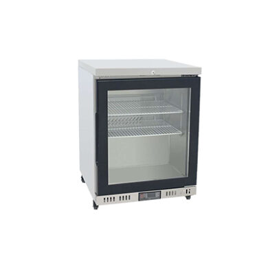 ATOSA MBC24G Single Glass Door Undercounter Fridge 145L