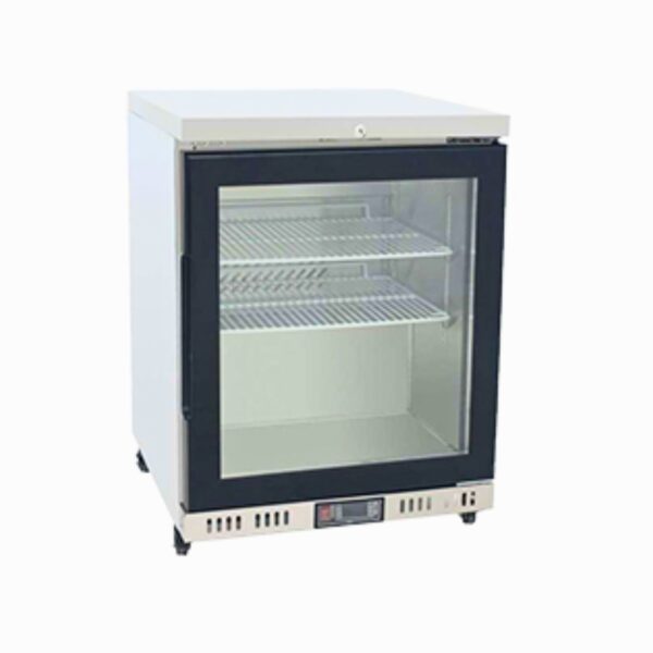 ATOSA MBC24G Single Glass Door Undercounter Fridge 145L
