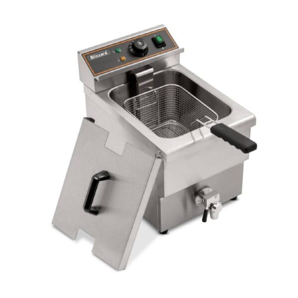BLIZZARD BF8 Single Tank Electric Fryer with Tap 8L