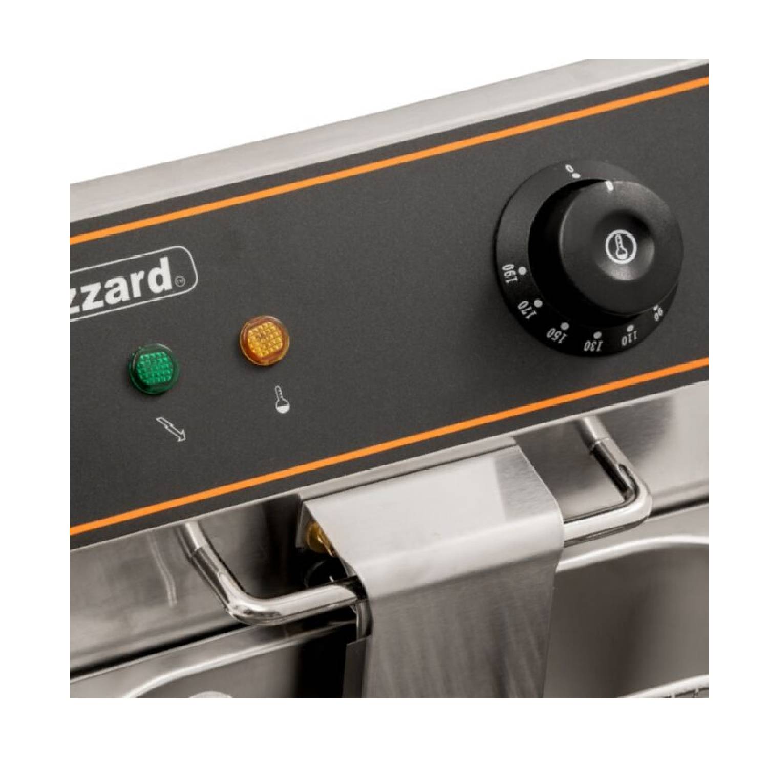 BLIZZARD BF8+8 Twin Tank Electric Fryer with Tap 2 x 8L BLIZZARD BF8+8 Twin Tank Electric Fryer with Tap 2 x 8L - Image 4