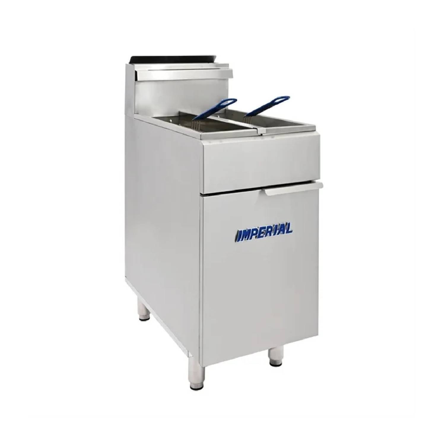 IMPERIAL IFS-2525 Twin Pan, Twin Basket Free Standing Gas Fryer 2 x 14L IMPERIAL IFS-2525 Twin Pan Twin Basket Free Standing Gas Fryer 2 x 14L