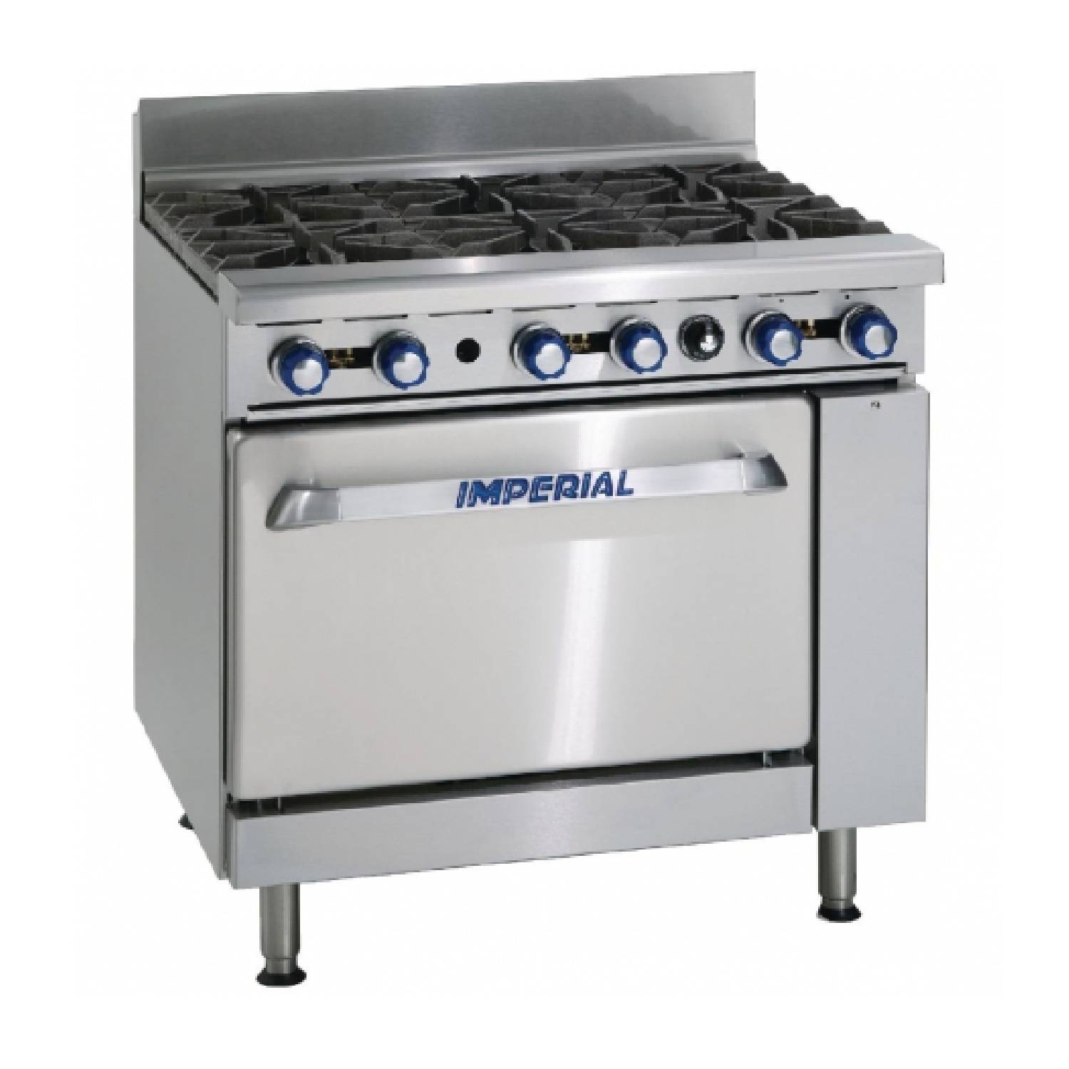 IMPERIAL IR-6 Six Burner Gas Oven Range