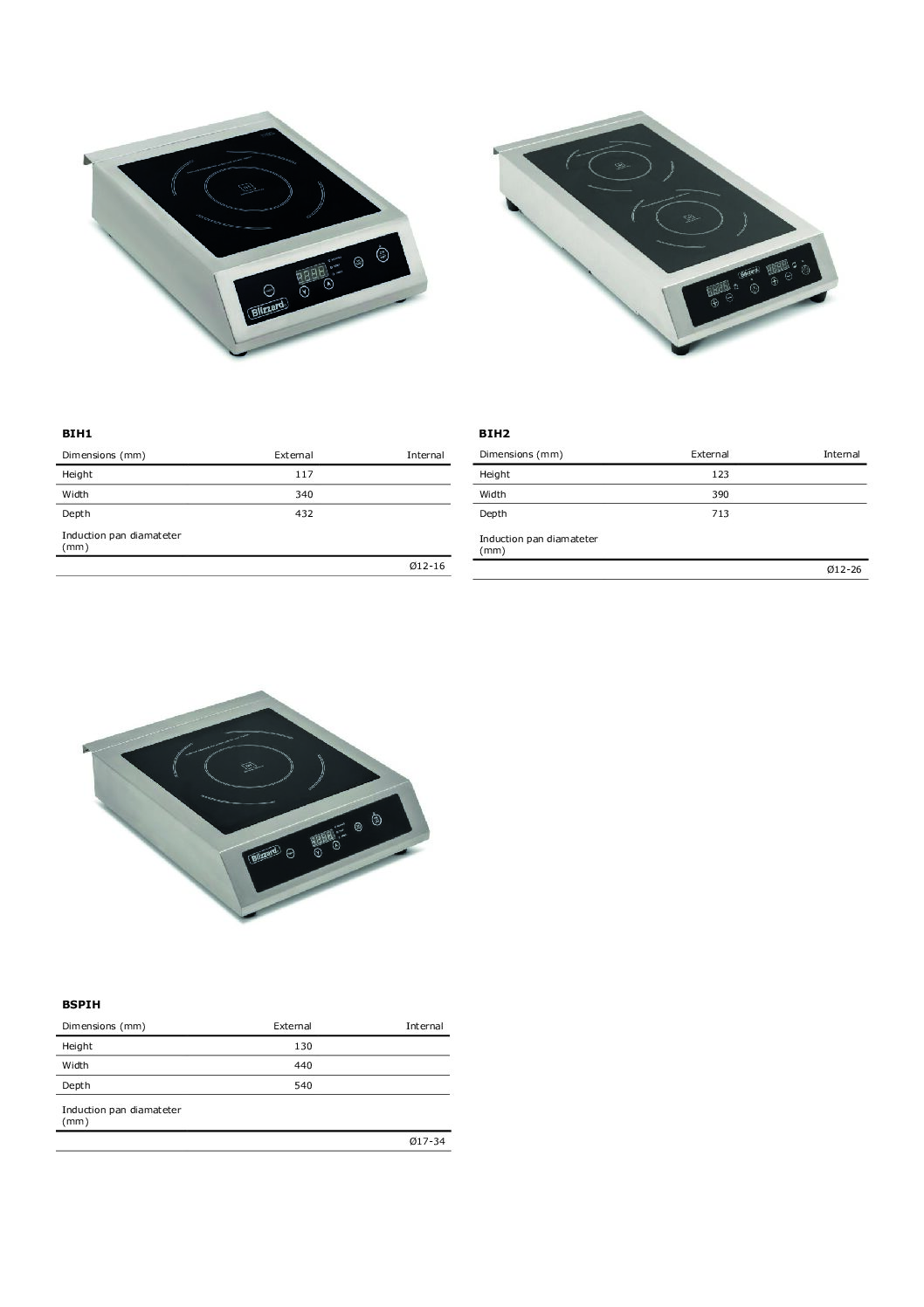 BLIZZARD BIH1 Single Induction Hob, 3000W BLIZZARD BIH1 Single Induction Hob, 3000W - Image 3