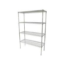 CRAVEN Firmashelf 4000 4 Tier Chrome Shelving Rack 1700mm x 900mm