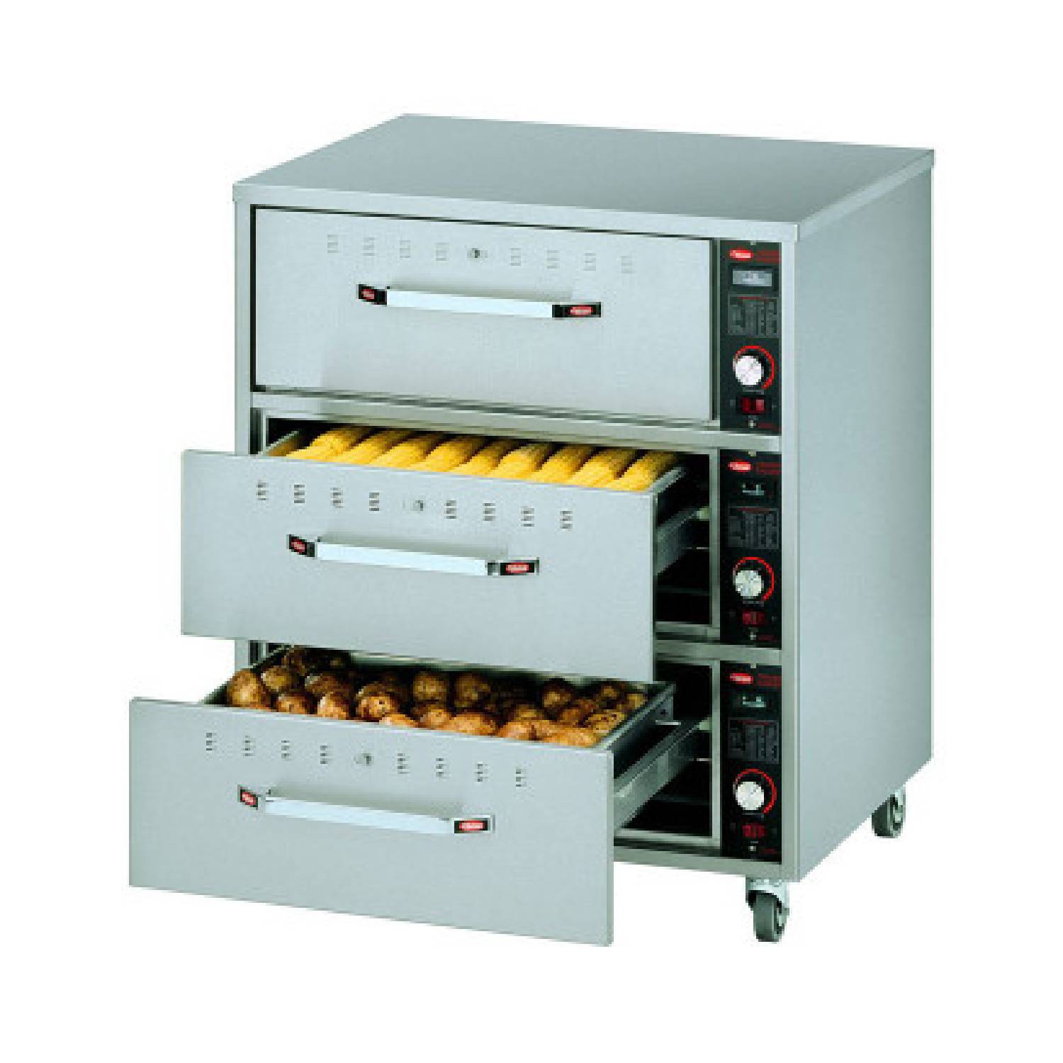 Hatco HDW-3N Freestanding Narrow Drawer Warmer – 3 Drawer Model Hatco HDW-3N Freestanding Narrow Drawer Warmer – 3 Drawer Model