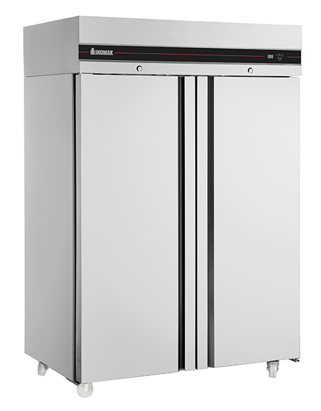 INOMAK CES2144 Heavy Duty Double Door 2/1 Refrigerator 1432L