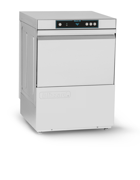 BLIZZARD STORM50DP Glasswasher with Drain Pump