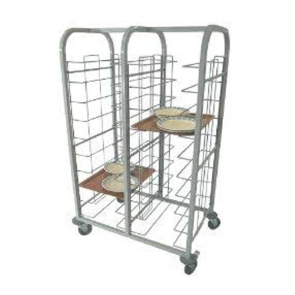 CRAVEN Double Column 12 Level Tray Clearing Trolley TCT2/12