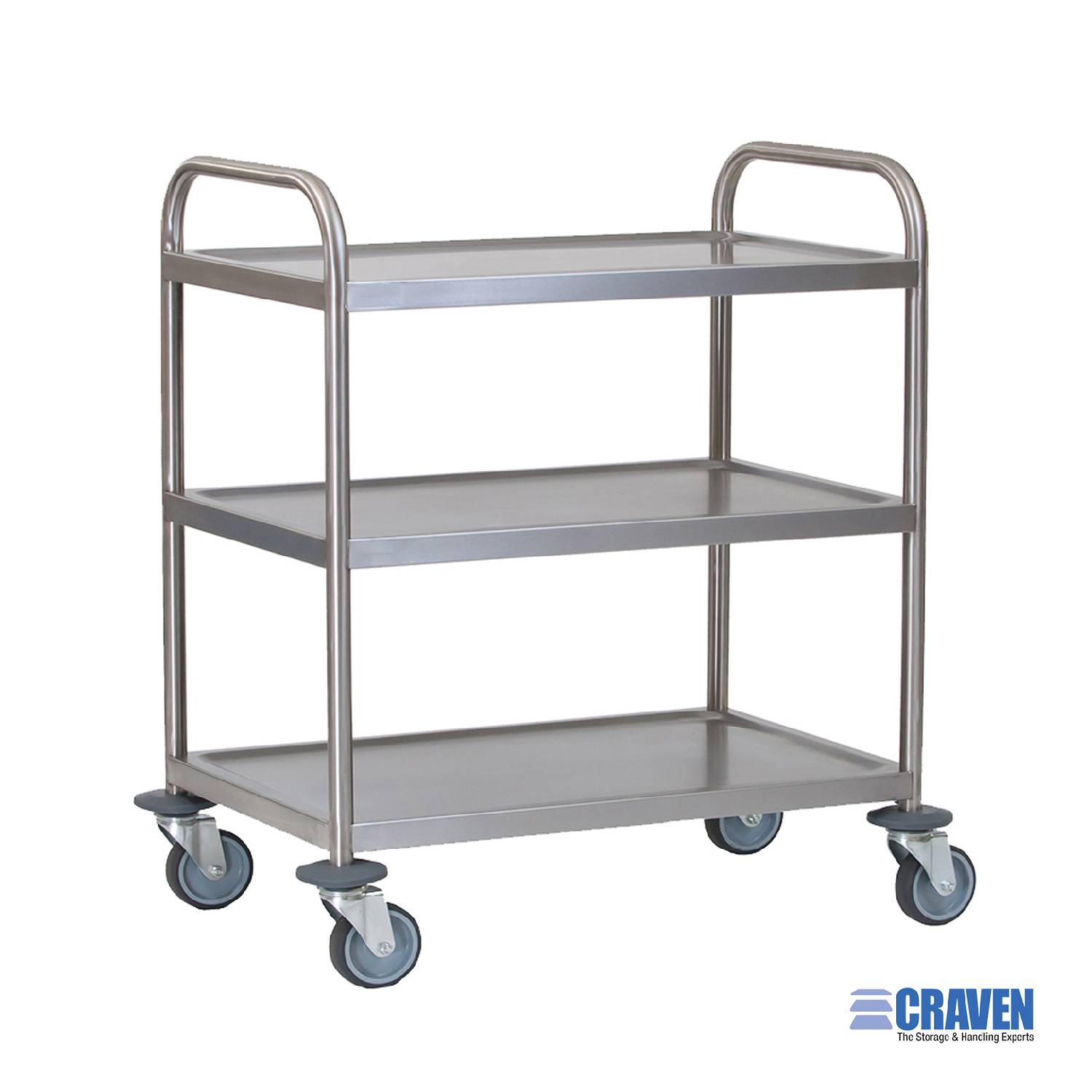 CRAVEN Medium 3 Tier General Purpose Trolley RSE11-ZB