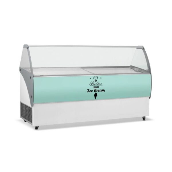 CRYSTAL Venus Elegante 56 Ice Cream Display 557L