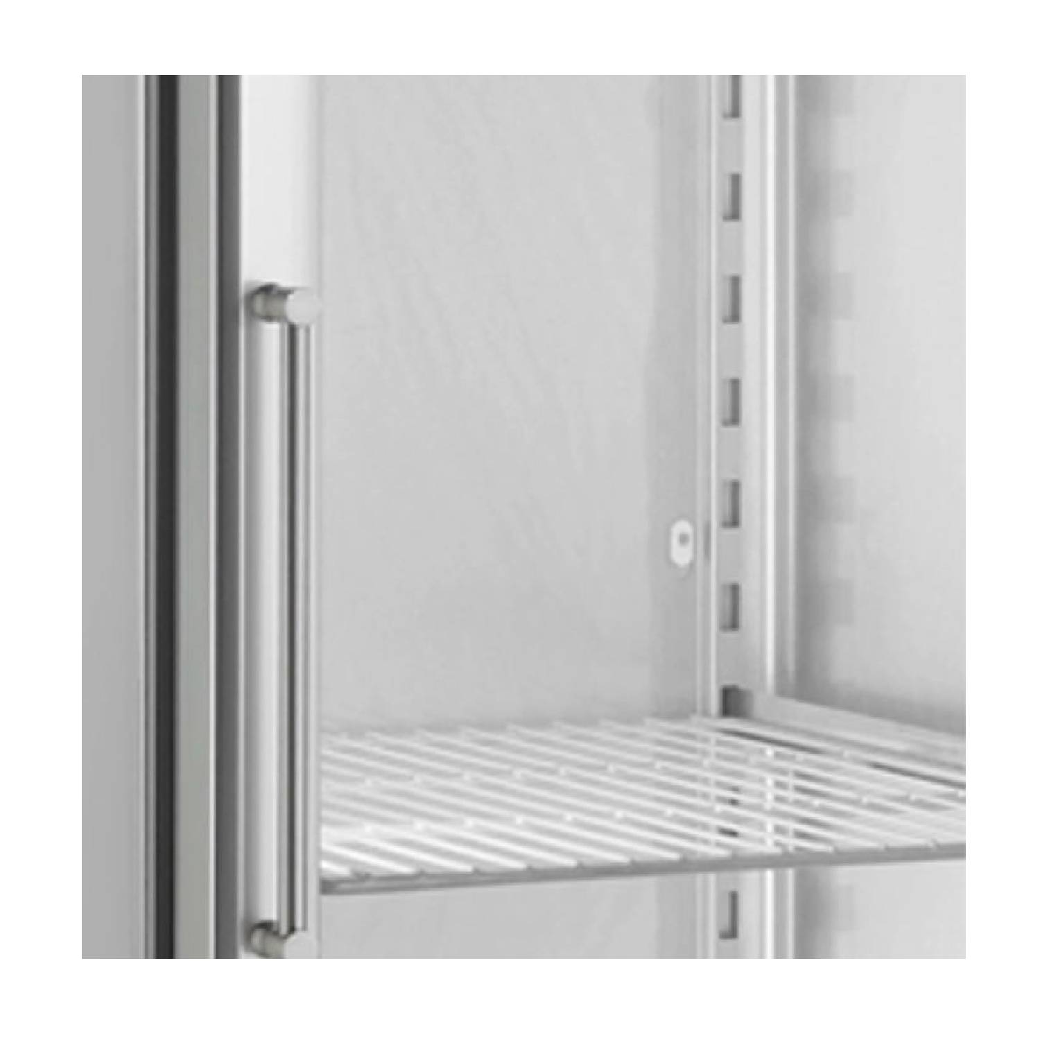 INOMAK CAP172CR Heavy Duty Single Glass Door Refrigerator 654L INOMAK CAP172CR inside