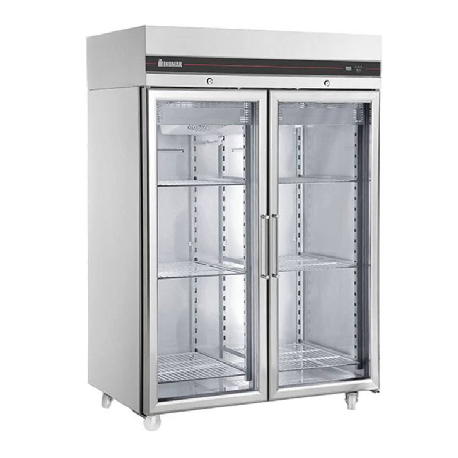 INOMAK CFP2144CR Heavy Duty Double Glass Door Freezer 1432L INOMAK CFP2144CR Heavy Duty Double Glass Door Freezer 1432L