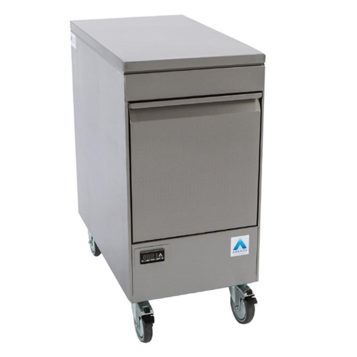 Adande VCC1/GCW Compact Rear Engine Single Drawer Unit – Castors & Solid Worktop