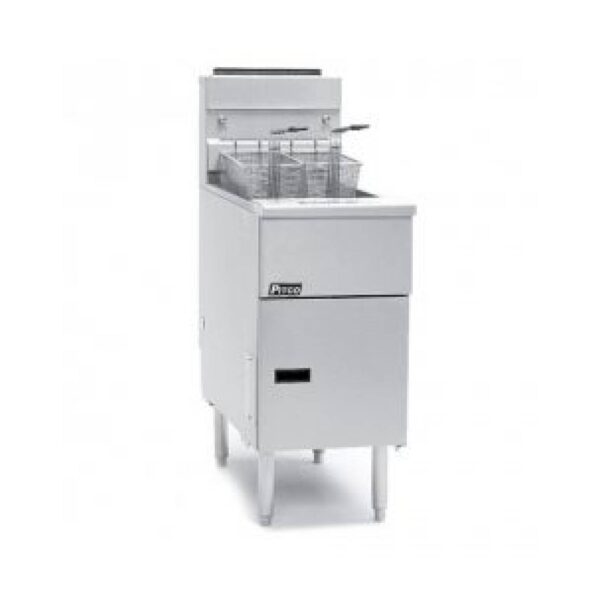 PITCO SE14S-SSTC Single Tank Electric Fryer (Twin Basket)