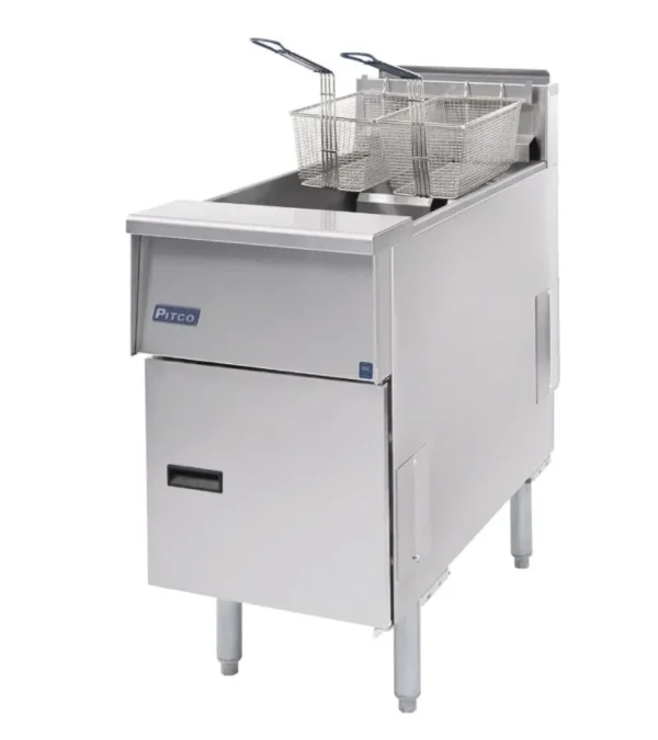 PITCO SE14TS-SSTC Twin Tank Electric Fryer PITCO SE14TS-SSTC Twin Tank Electric Fryer