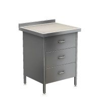 PARRY DRAWER3600 Stainless Steel 3 Drawer Unit